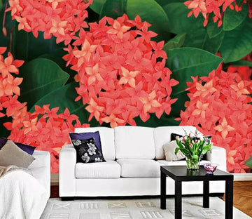3D Red Flowers 2188 Wall Murals Wallpaper AJ Wallpaper 2 