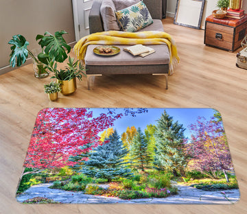 3D Trees 77228 Non Slip Rug Mat