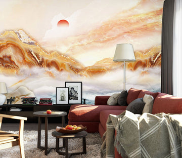 3D Sunrise Alpine 1501 Wall Murals Wallpaper AJ Wallpaper 2 