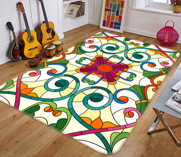 3D Pattern 33103 Non Slip Rug Mat