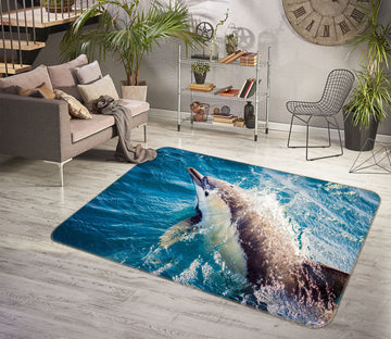 3D Dolphin 38165 Animal Non Slip Rug Mat