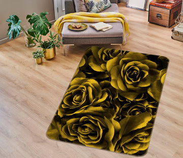 3D Flowers 34183 Non Slip Rug Mat
