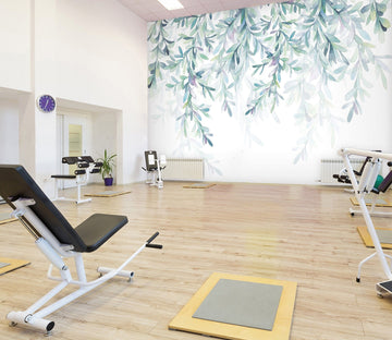 3D Green Vine 087 Wall Murals Wallpaper AJ Wallpaper 2 