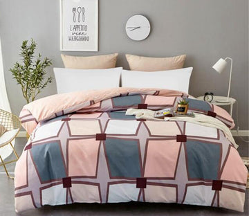 3D Cube 8055 Bed Pillowcases Quilt