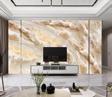 3D Yellow Slate WC2600 Wall Murals