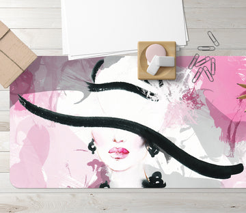 3D Hat Female 17115 Desk Mat