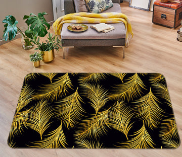 3D Leaves 35063 Non Slip Rug Mat