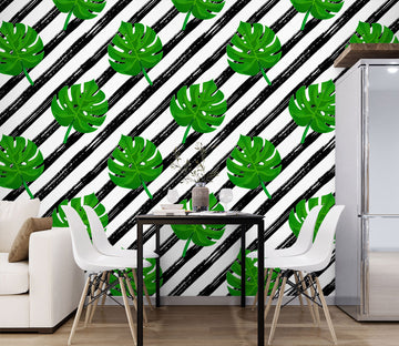 3D Leaf Pattern 58050 Wall Murals