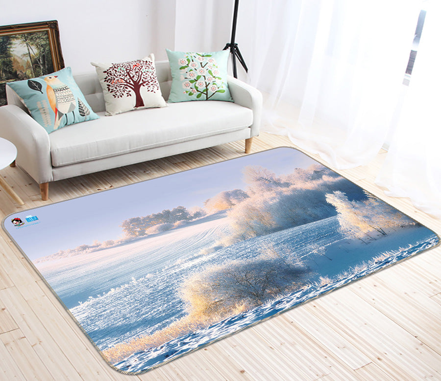 3D Snowfield 66064 Non Slip Rug Mat