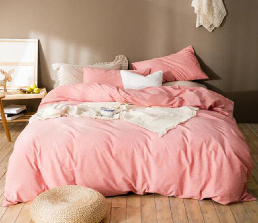 3D Pink 30002 Bed Pillowcases Quilt