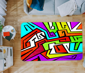 3D Color Pattern 30088 Non Slip Rug Mat