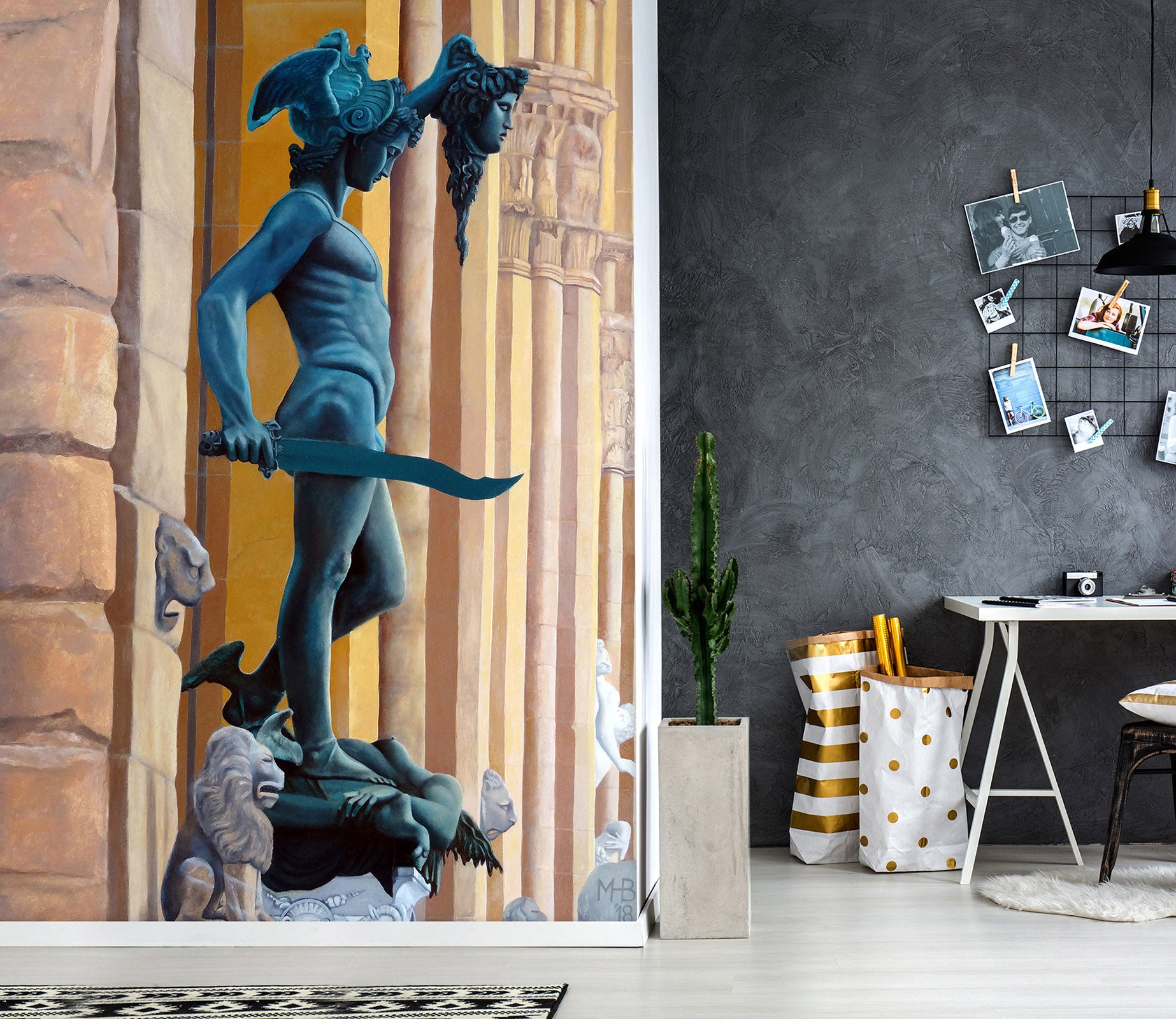 3D Statue 11129 Matthew Holden Bates Wall Mural Wall Murals