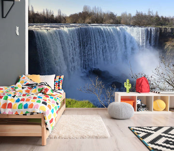 3D Sunny Waterfall 2001 Wall Murals Wallpaper AJ Wallpaper 2 