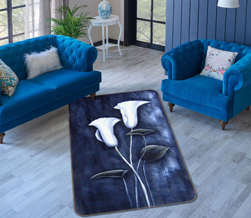 3D Flower 33230 Non Slip Rug Mat