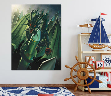 3D Doom Dragon 032 Vincent Hie Wall Sticker Wallpaper AJ Wallpaper 2 