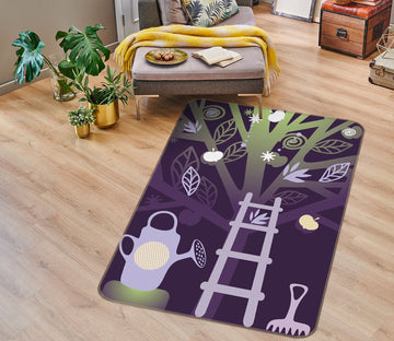 3D Tree Ladder 32123 Non Slip Rug Mat