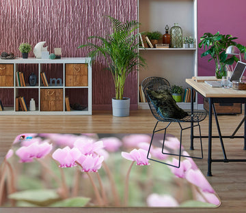 3D Purple Flower 6818 Assaf Frank Rug Non Slip Rug Mat