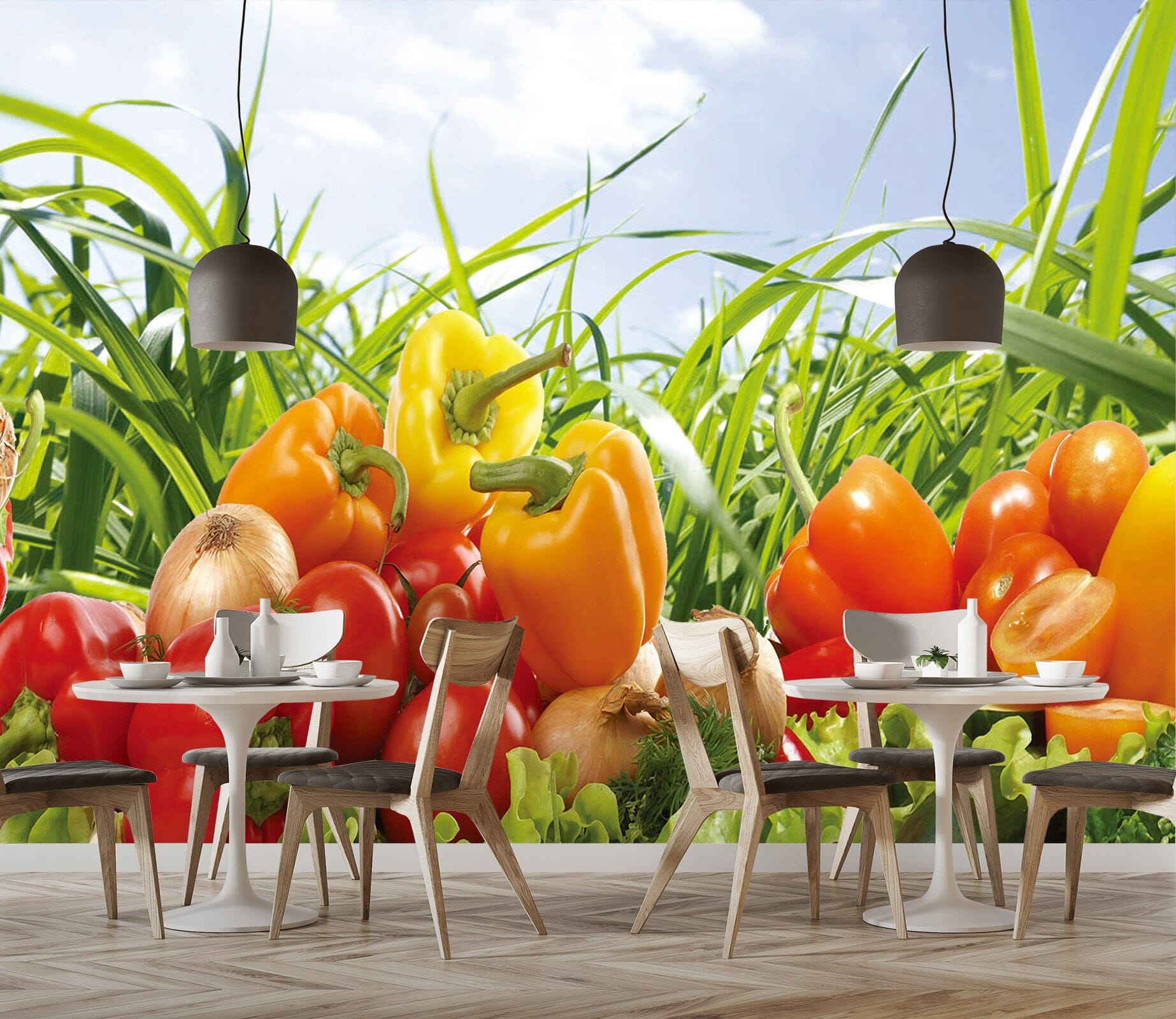 3D Fresh Vegetables 1481 Wall Murals Wallpaper AJ Wallpaper 2 