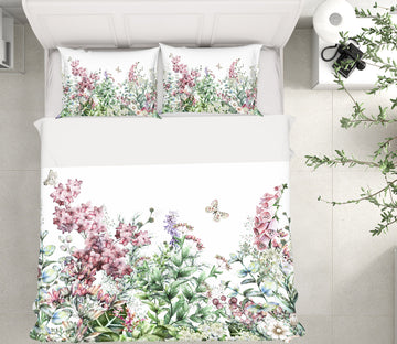 3D Flower Bush 15059 Bed Pillowcases Quilt