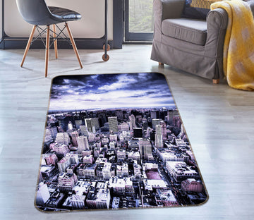 3D High-Rise Building 32155 Non Slip Rug Mat