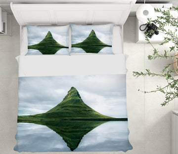 3D Island Hill 074 Marco Carmassi Bedding Bed Pillowcases Quilt