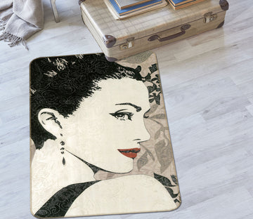 3D Pretty Girl 32178 Non Slip Rug Mat