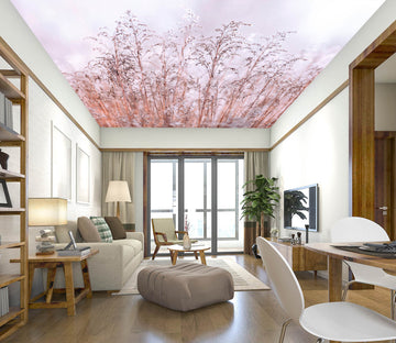 3D White Wildflowers 2570 Assaf Frank Ceiling Wallpaper Murals