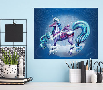 3D Cloud Unicorn 207 Rose Catherine Khan Wall Sticker Wallpaper AJ Wallpaper 2 