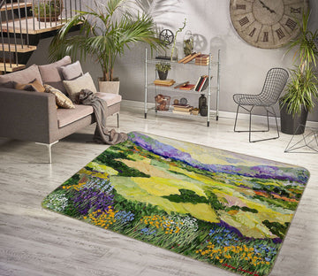 3D Golden Field 1041 Allan P. Friedlander Rug Non Slip Rug Mat Mat AJ Creativity Home 