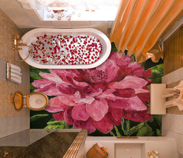 3D Pink Flowers 9568 Allan P. Friedlander Floor Mural