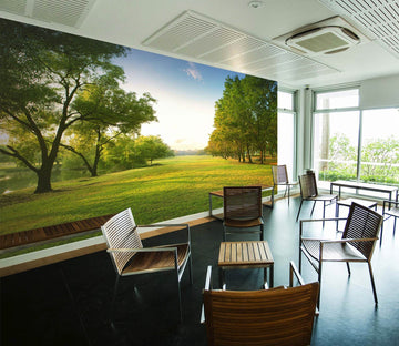 3D The grass and trees 08 Wall Murals Wallpaper AJ Wallpaper 