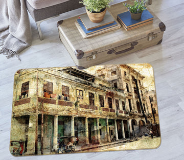 3D Houses 32009 Non Slip Rug Mat