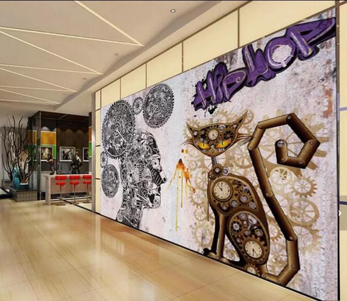 3D Kitten 949 Wall Murals Wallpaper AJ Wallpaper 2 