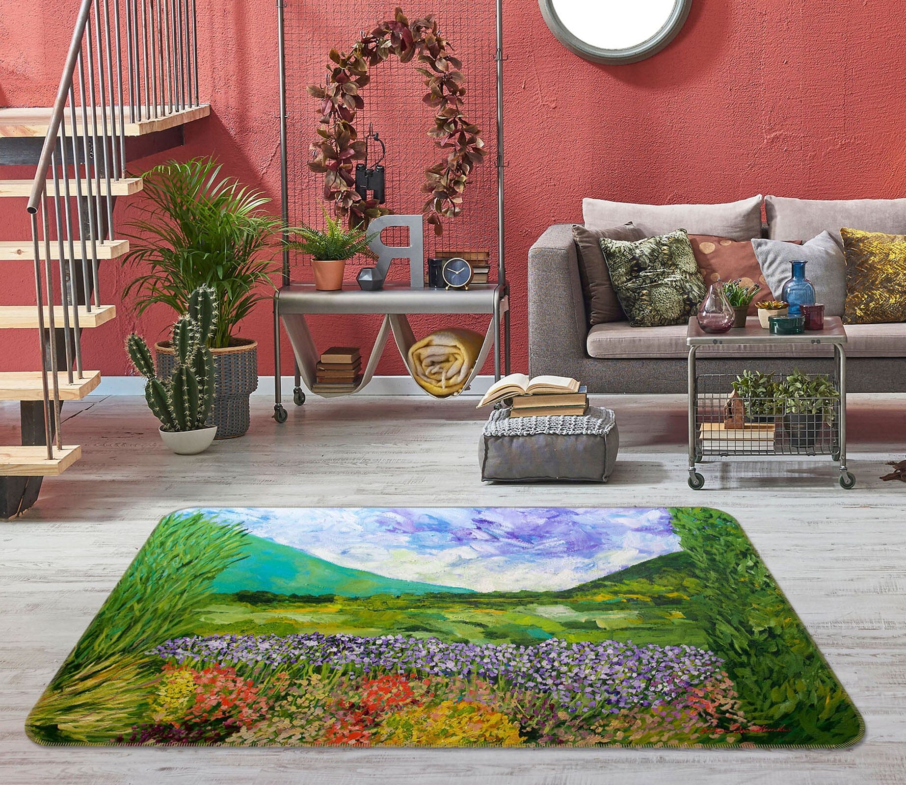 3D Beautiful Sky 1108 Allan P. Friedlander Rug Non Slip Rug Mat Mat AJ Creativity Home 