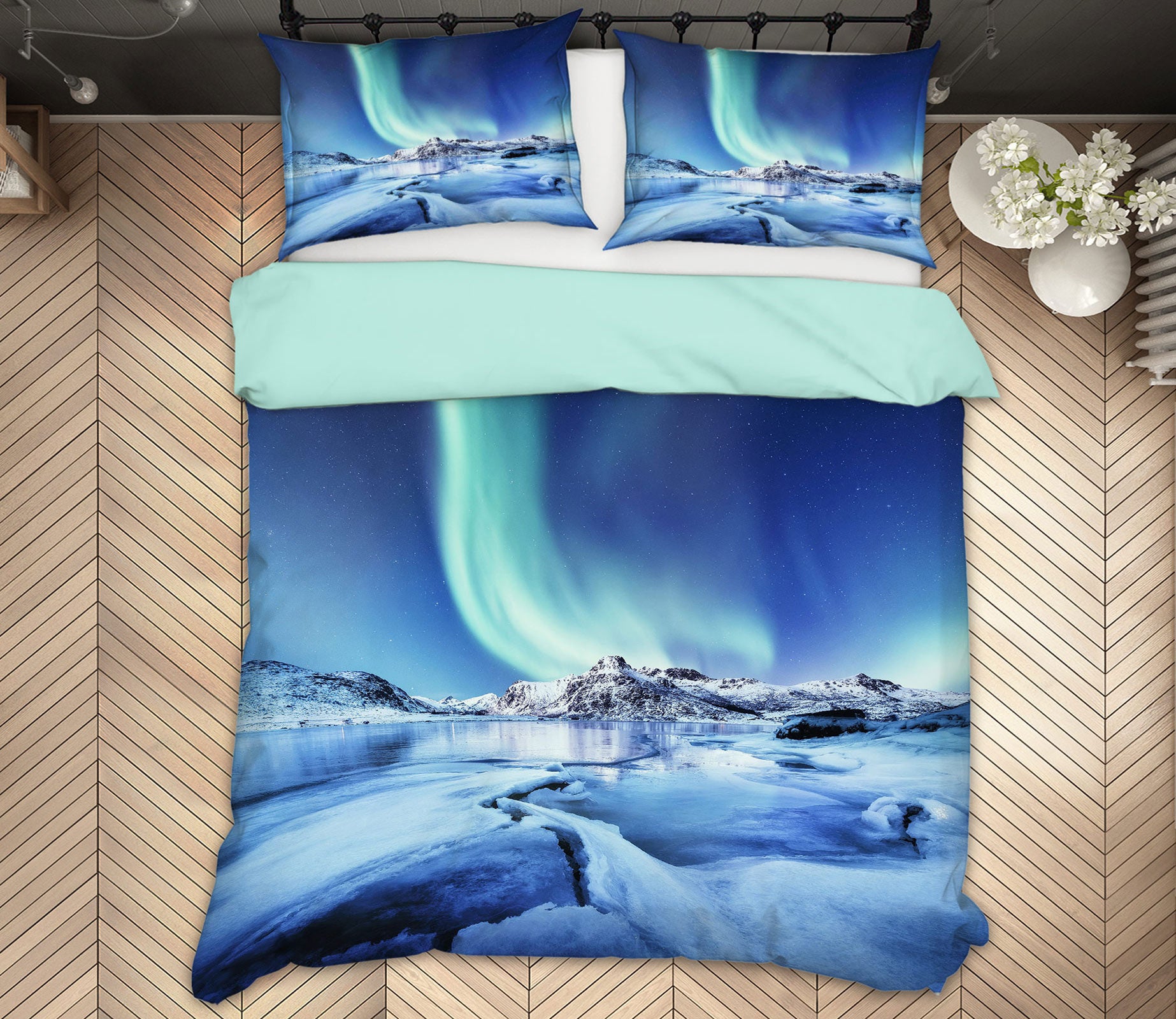 3D Aurora 15172 Bed Pillowcases Quilt