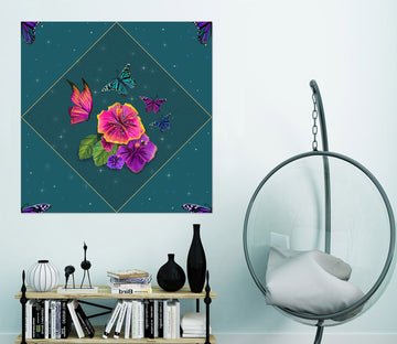 3D Magic Flower 118 Rose Catherine Khan Wall Sticker Wallpaper AJ Wallpaper 2 