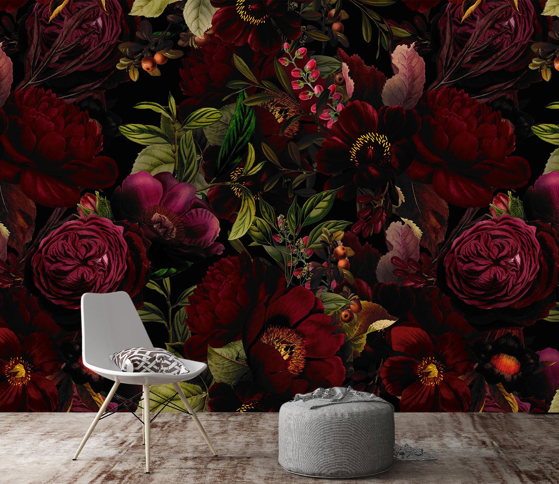 3D Night Garden 177 Uta Naumann Wall Mural Wall Murals