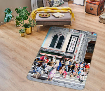 3D Tourist 11154 Matthew Holden Bates Rug Non Slip Rug Mat