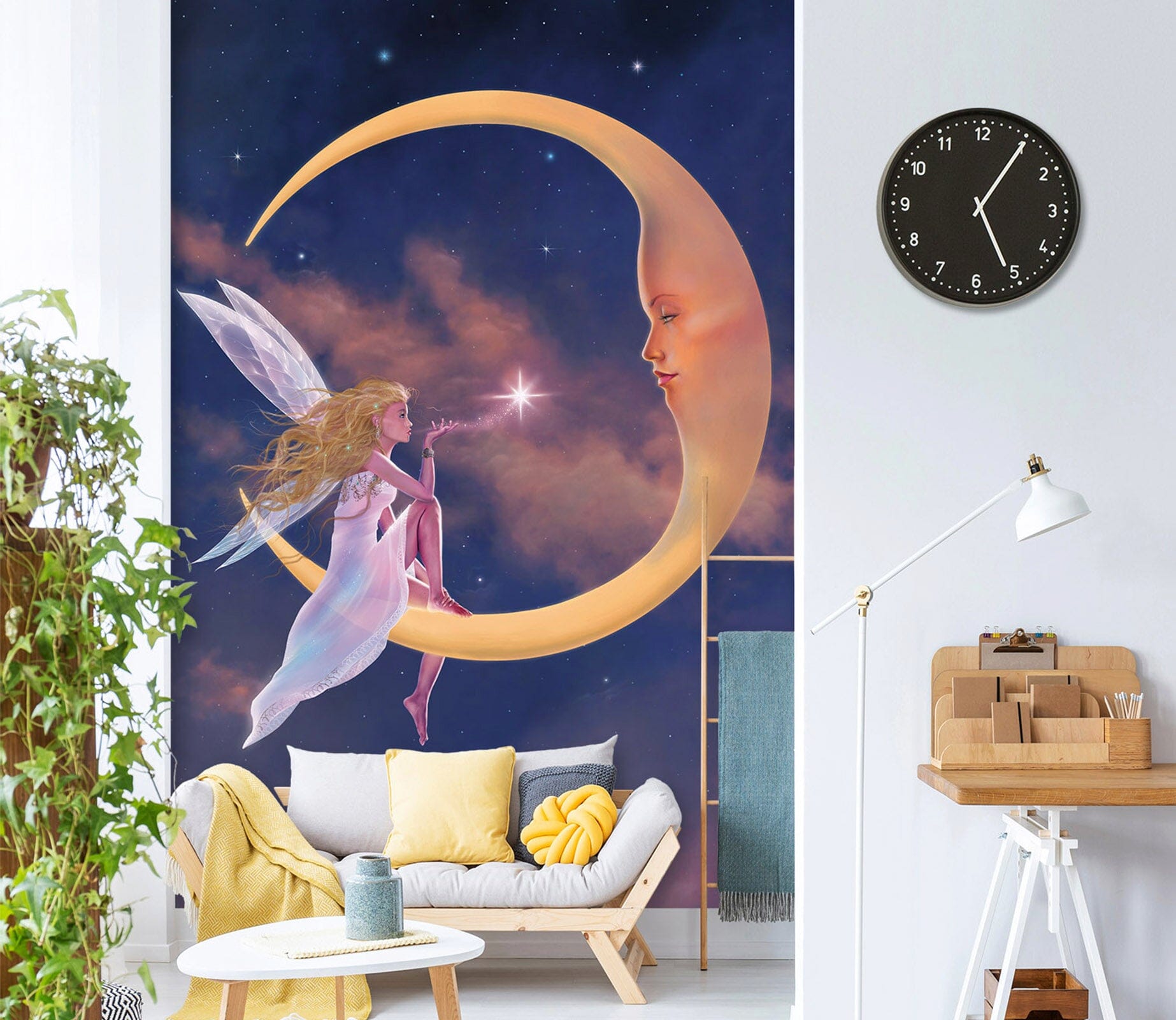 3D Star Kiss 1553 Wall Murals Exclusive Designer Vincent Wallpaper AJ Wallpaper 2 