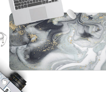 3D Grey Pattern Texture 18028 Desk Mat