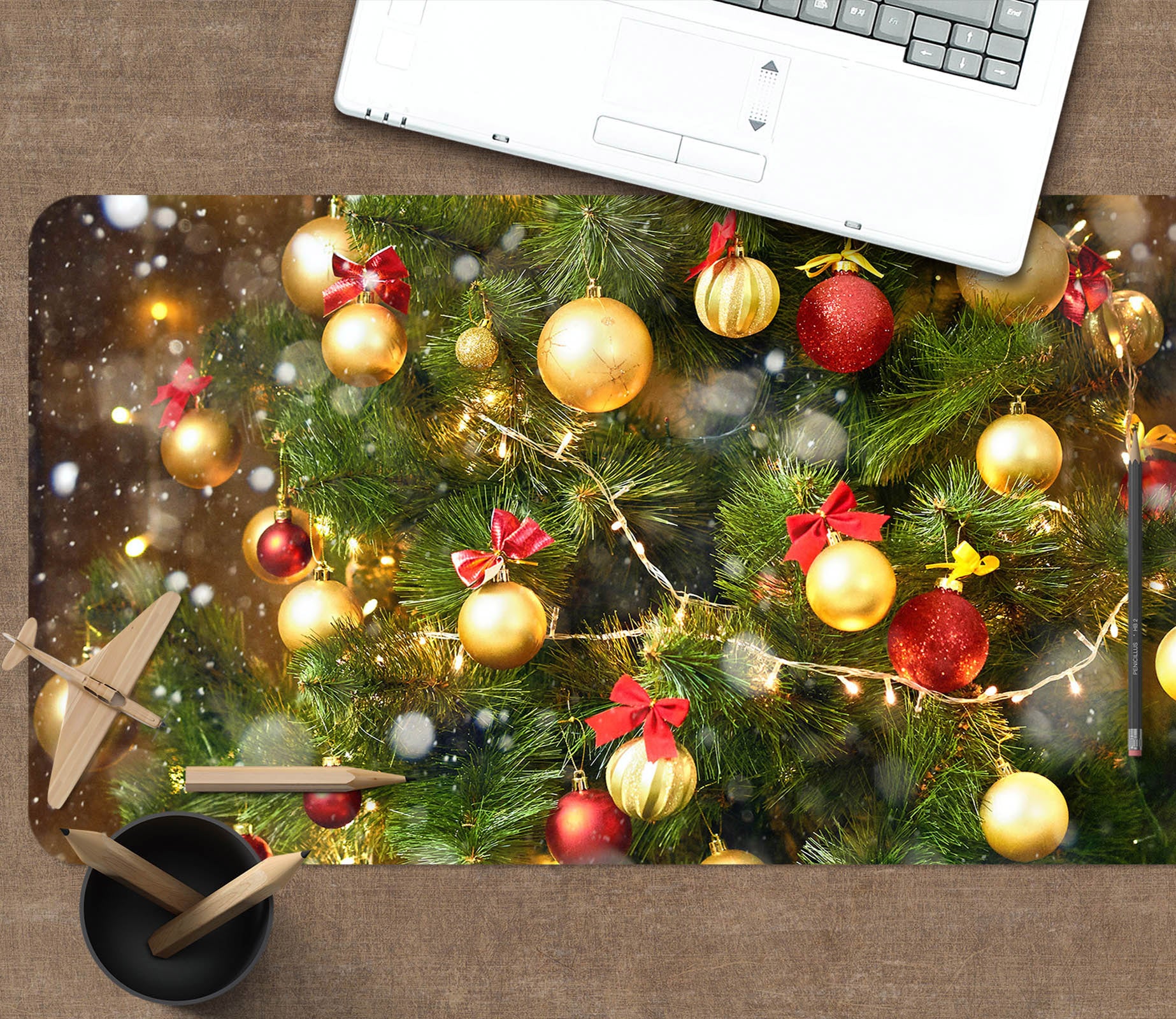 3D Ball Pendant 51229 Christmas Desk Mat Xmas