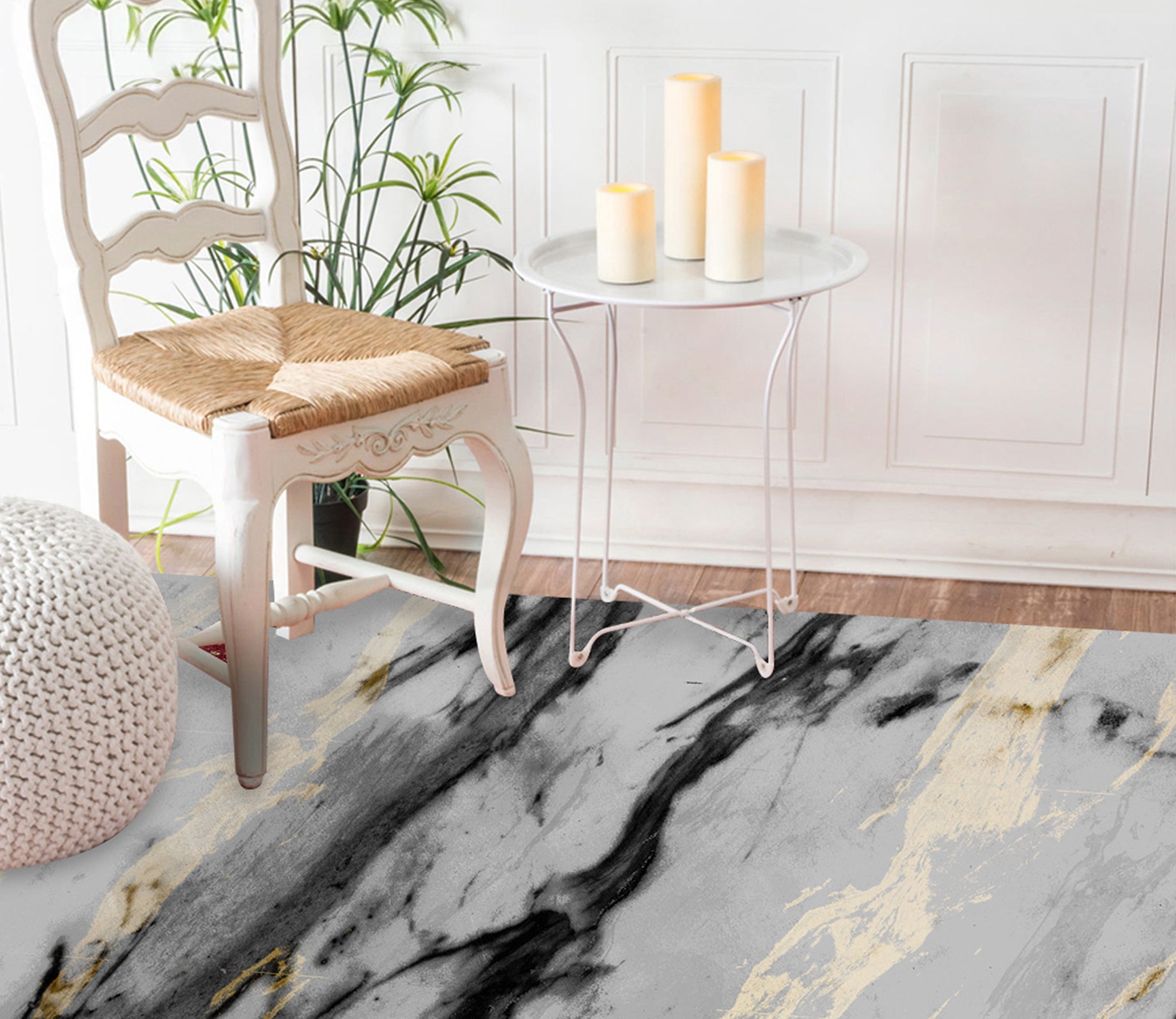 3D Color Pattern WG435 Non Slip Rug Mat Mat AJ Creativity Home 