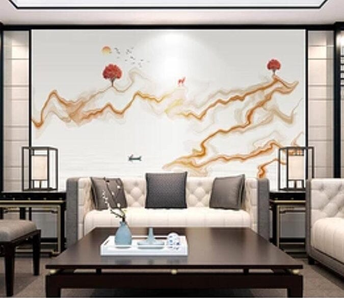 3D Color Wave 1713 Wall Murals Wallpaper AJ Wallpaper 2 