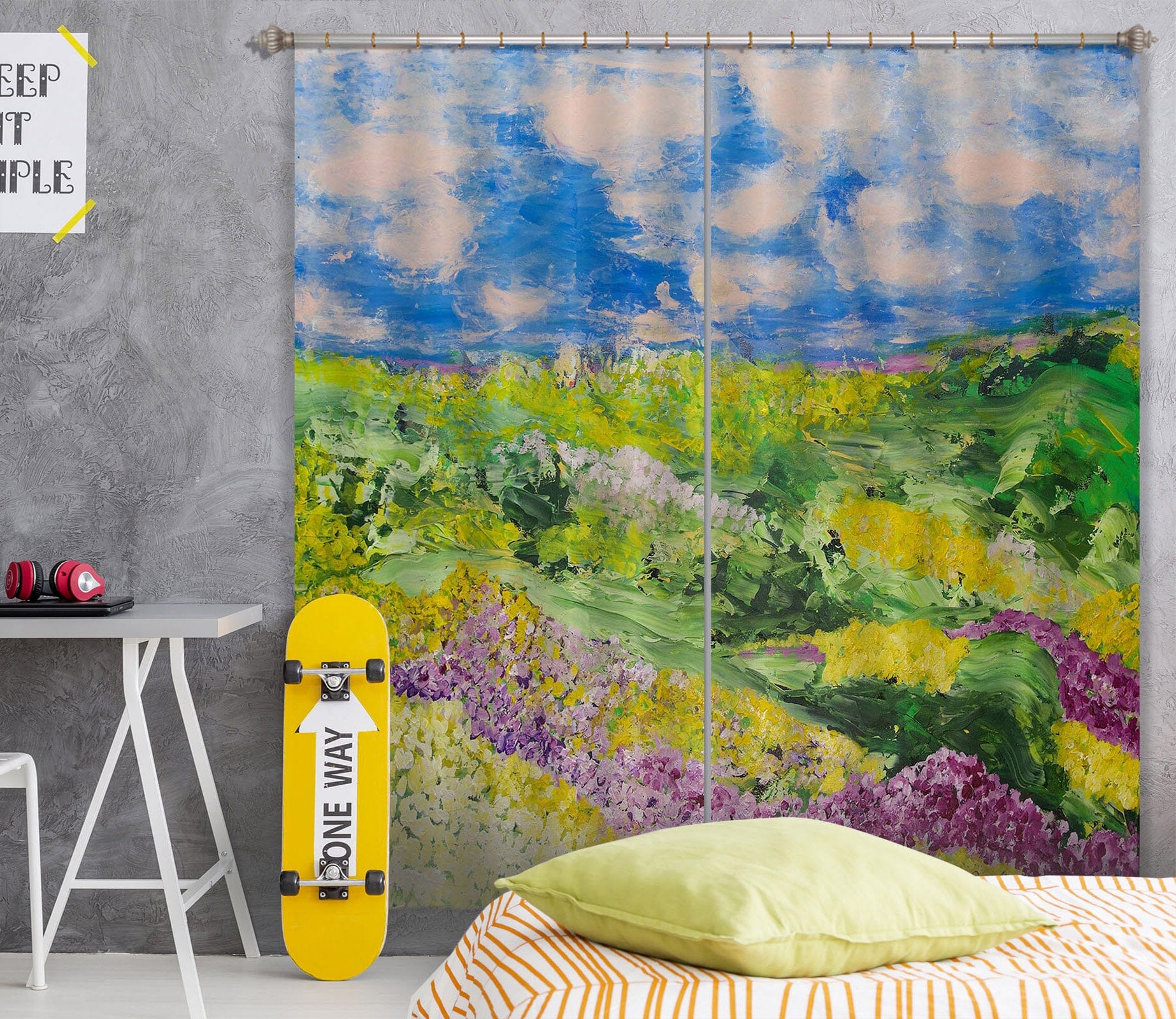 3D French Valley 256 Allan P. Friedlander Curtain Curtains Drapes Curtains AJ Creativity Home 