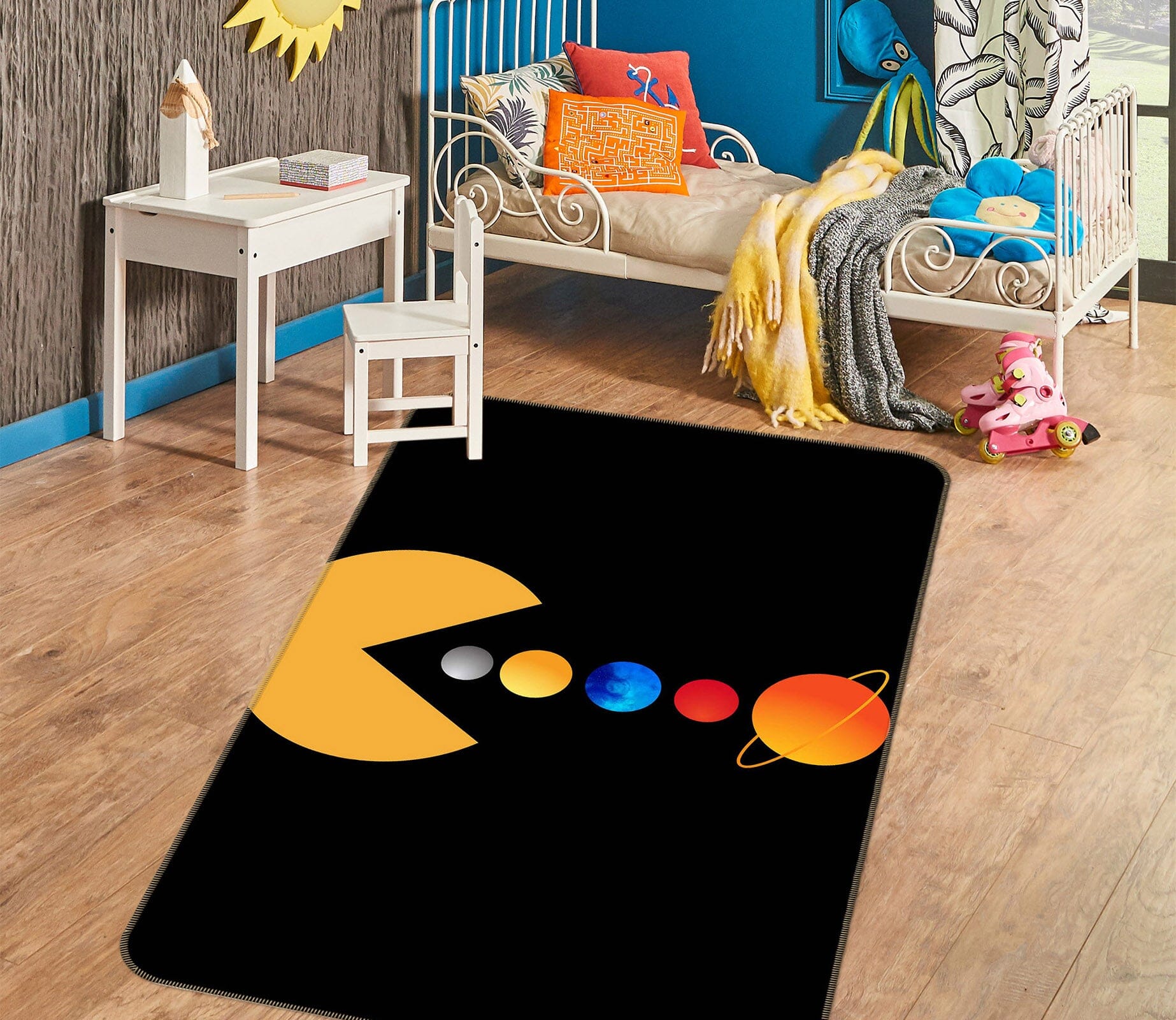 3D Monster Colorful Ball 1145 Boris Draschoff Rug Non Slip Rug Mat Mat AJ Creativity Home 