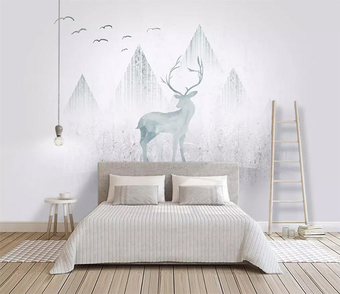 3D Valley Fawn 1116 Wall Murals Wallpaper AJ Wallpaper 2 