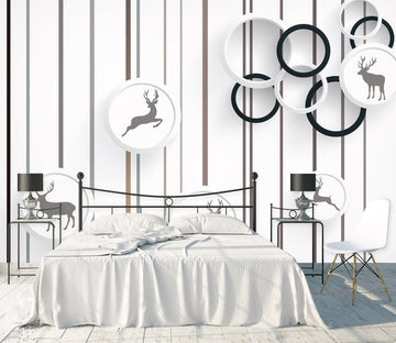 3D Simple Circle 1456 Wall Murals Wallpaper AJ Wallpaper 2 