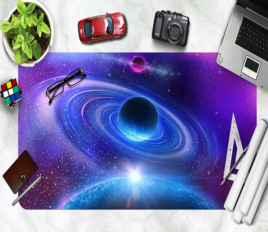 3D Starry Planet 17055 Desk Mat