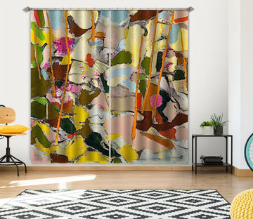 3D Color Graffiti 148 Allan P. Friedlander Curtain Curtains Drapes Curtains AJ Creativity Home 