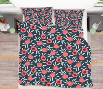 3D Red Flowers 109143 Kashmira Jayaprakash Bedding Bed Pillowcases Quilt
